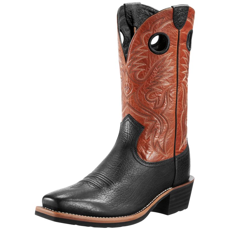 Ariat Mens Heritage Roughstock Boots