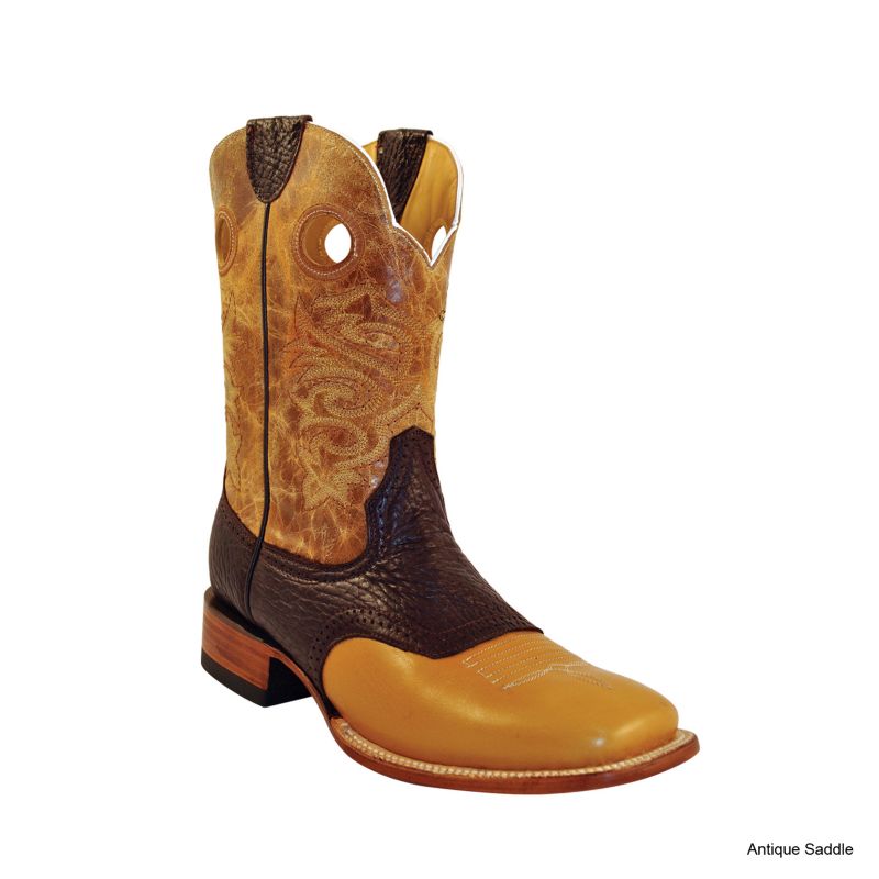 Ferrini Mens Cowhide Wide Sq Toe Boots