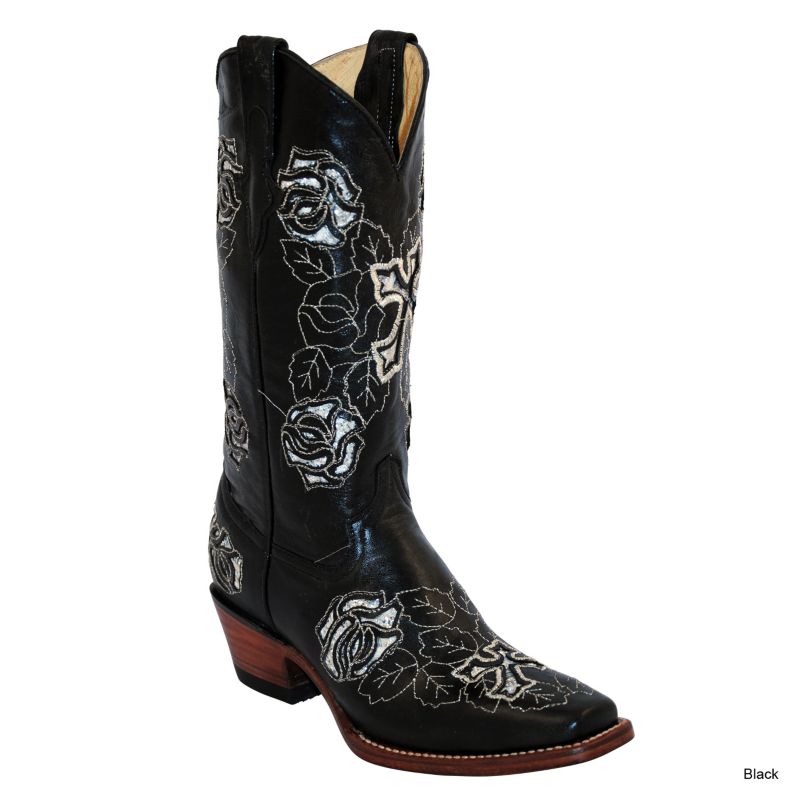 Ferrini Ladies Laser Rose Boots