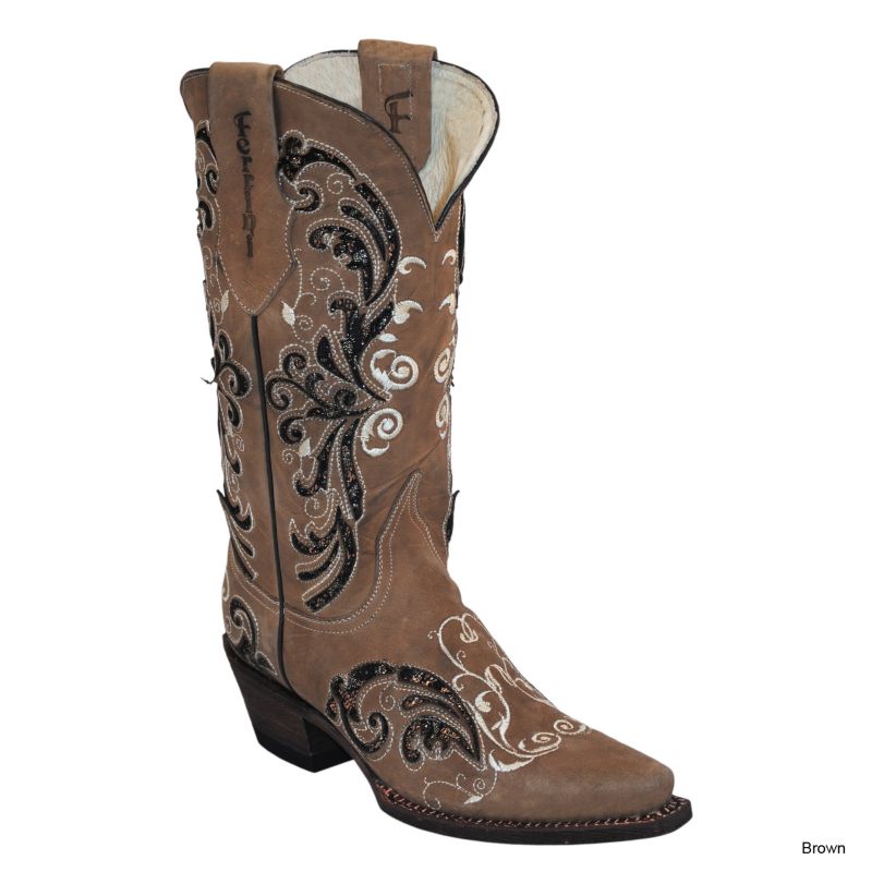 Ferrini Ladies Laser Glimmer Boots