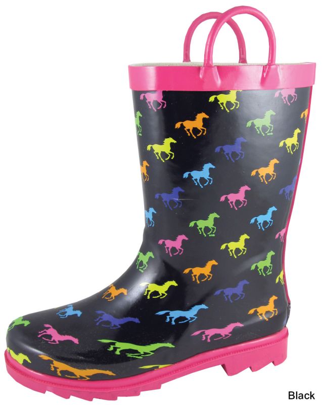 Smoky Mountain Childs Ponies Rubber Boots