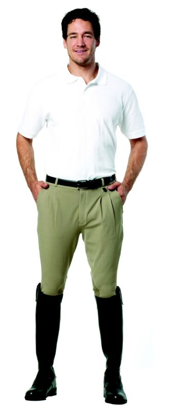 Ovation Mens Pleated Knee Patch Breech