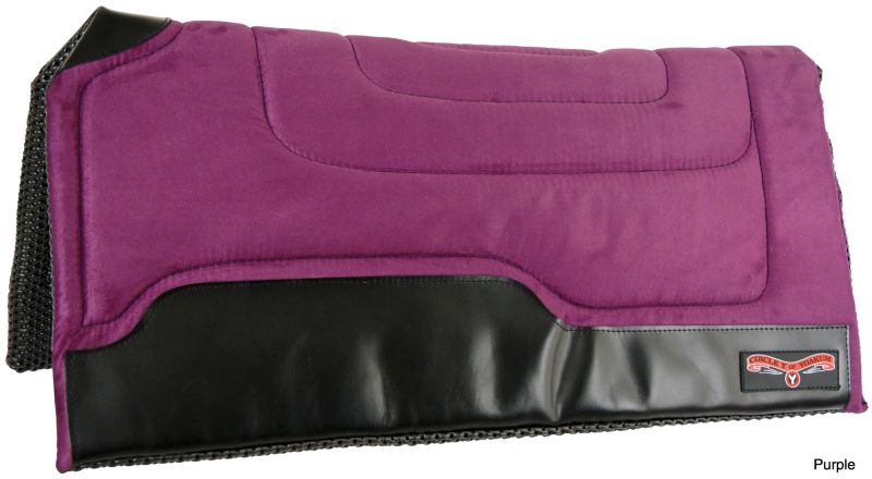 Circle Y Microsuede Square Pad