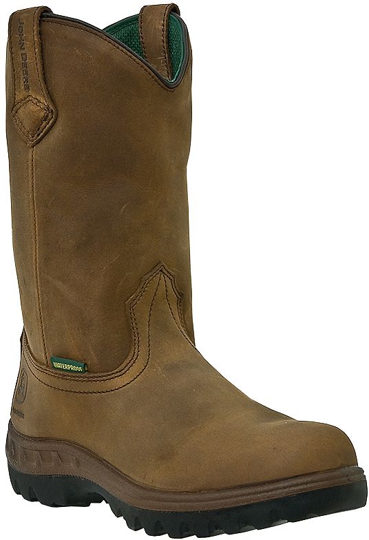 John Deere Mens WCT Waterproof Pull-On Boots