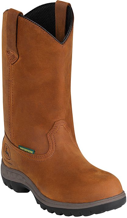John Deere Ladies Waterproof Pulll-On Boots