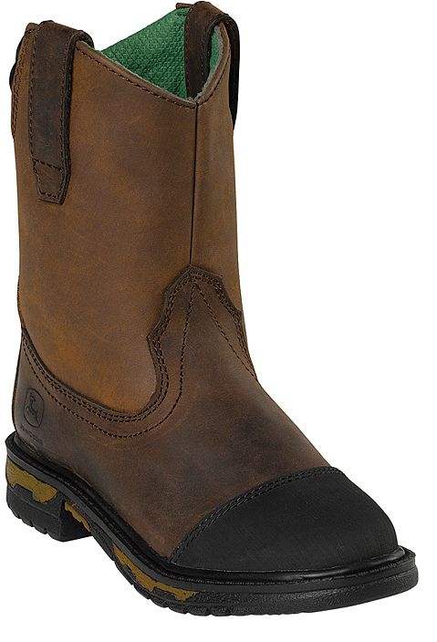 John Deere Childrens Gaucho Pull-On Boots