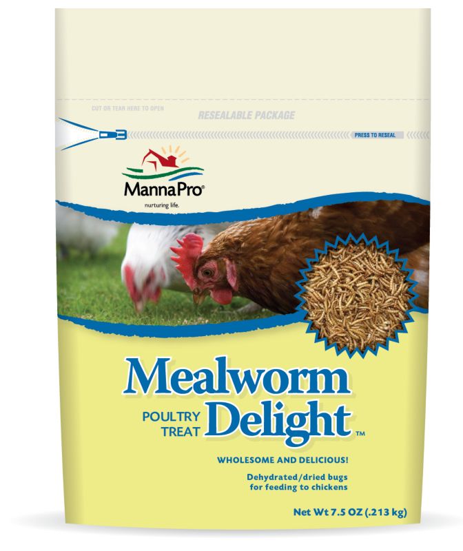 Manna Pro Mealworm Delight Poultry Treat