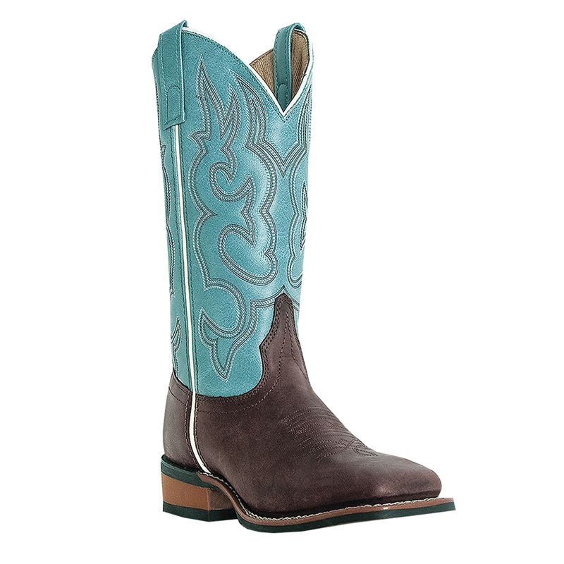 Laredo Ladies Mesquite Western Boots Blue