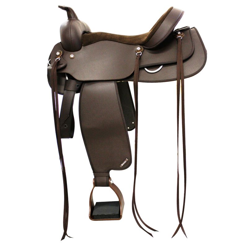 Wintec Western Trail Saddle 14In Brown