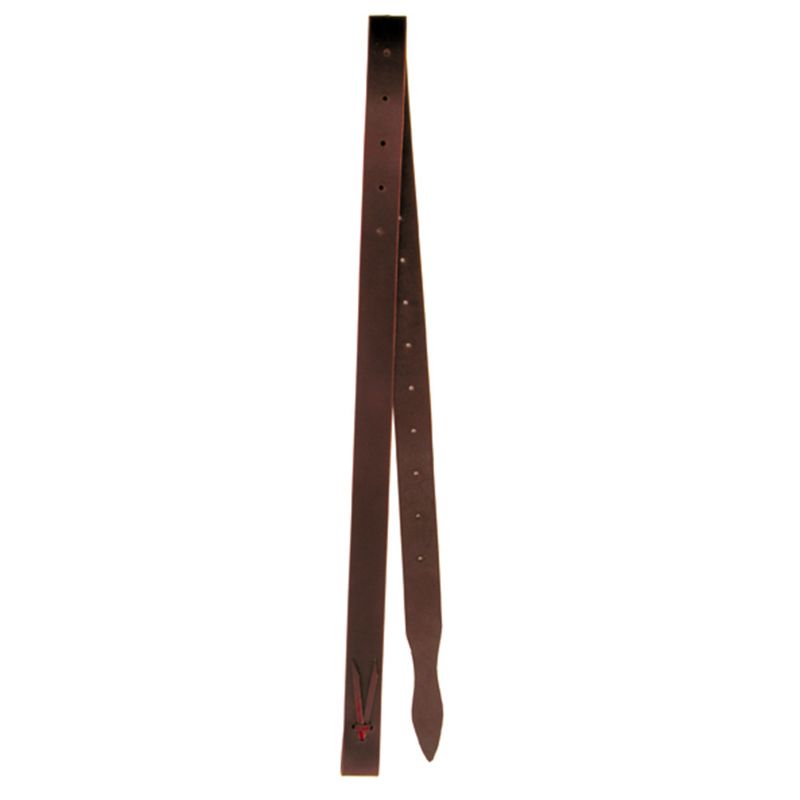 70801-S Fabtron Shaped End Latigo Leather Tie Strap sku 70801-S