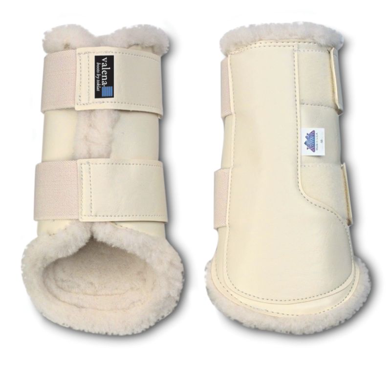 10-0703-CR Valena Front Boots X-Large Cream sku 10-0703-CR