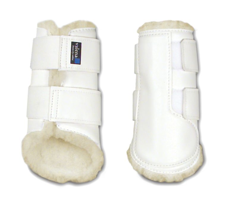 Valena Front Boots Small White