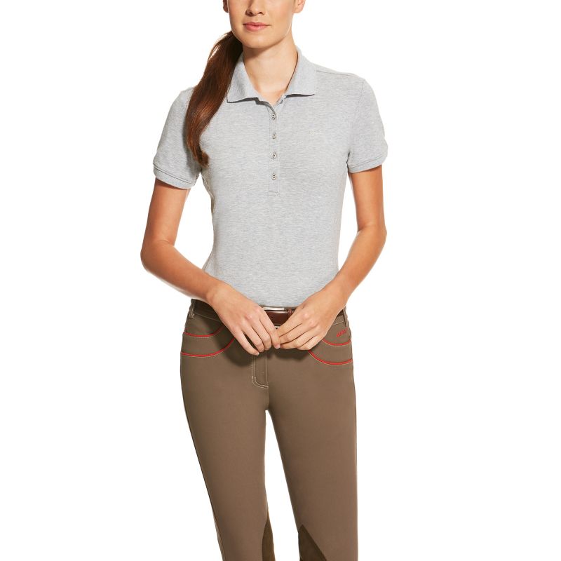Ariat Womens Prix Polo Black