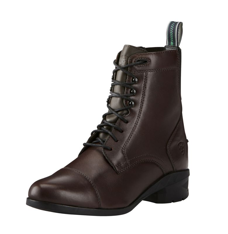 Ariat Womens Heritage IV Lace Paddock Brown