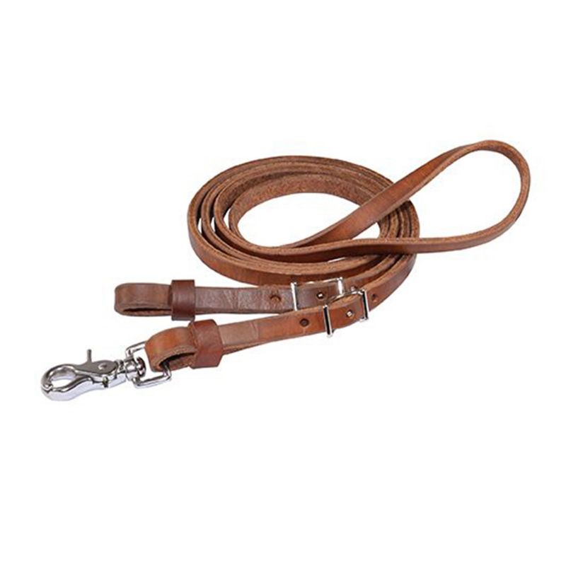4715-1269 Circle Y Harness Leather 7ft Contest Rein 1/2in sku 4715-1269