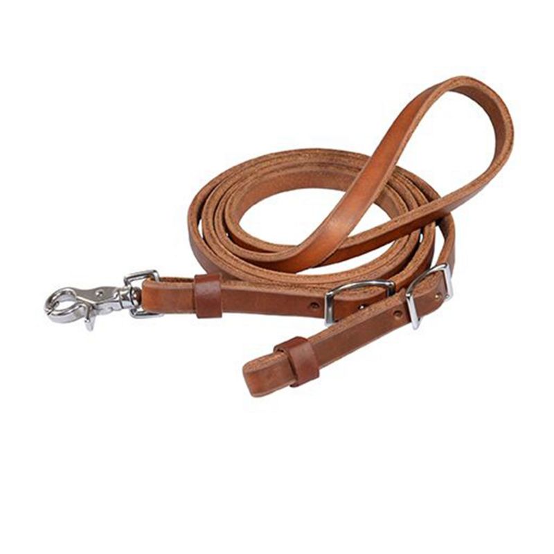 4715-0069 Circle Y Harness Leather 7ft Contest Rein 5/8in sku 4715-0069