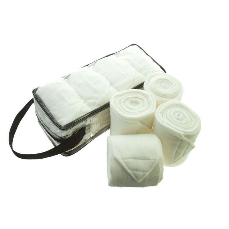 Basic Polo Bandage 4pk White