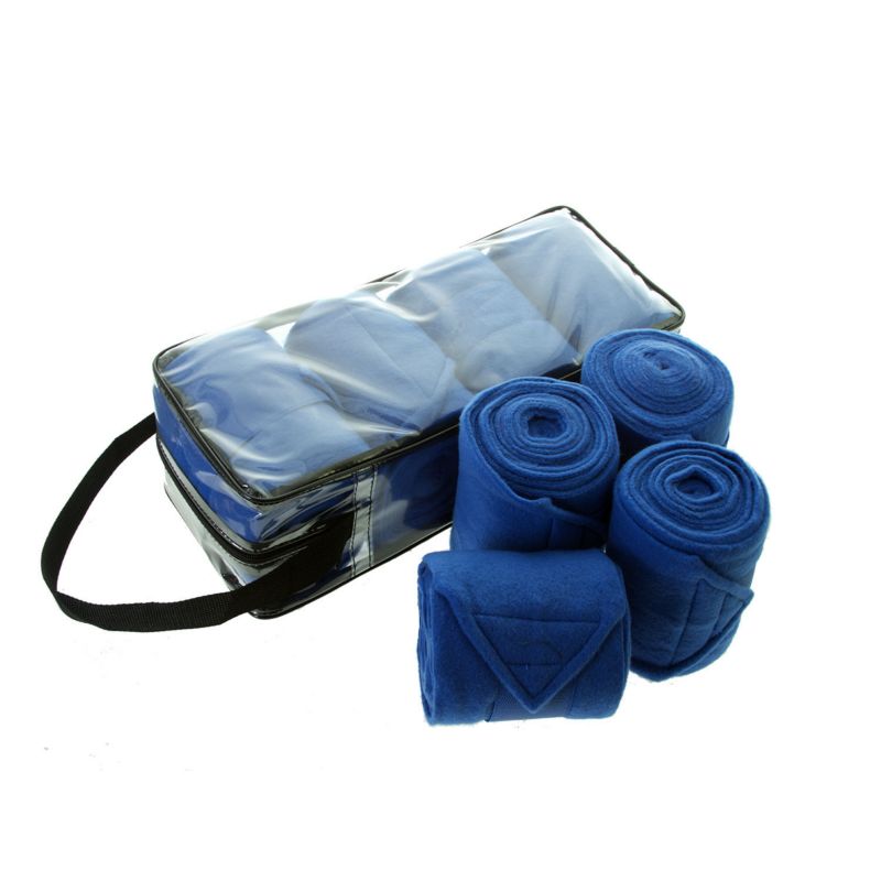 Basic Polo Bandage 4pk Blue
