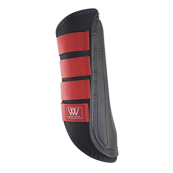 Woof Wear Single Lock Brushing Boots Large Red