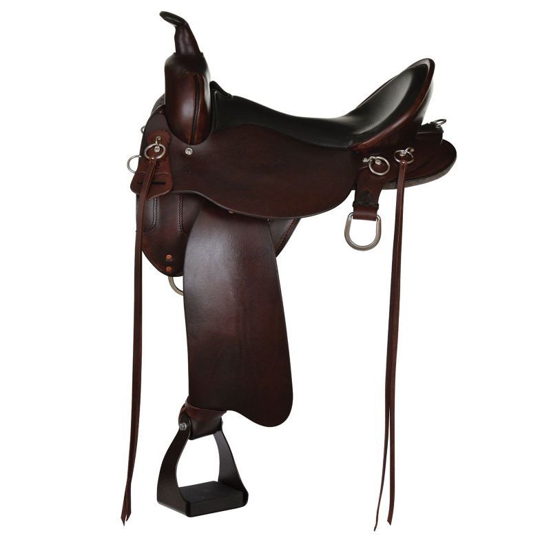 6863-1501-05 High Horse Little River Wide Trail Saddle 15in Wal sku 6863-1501-05