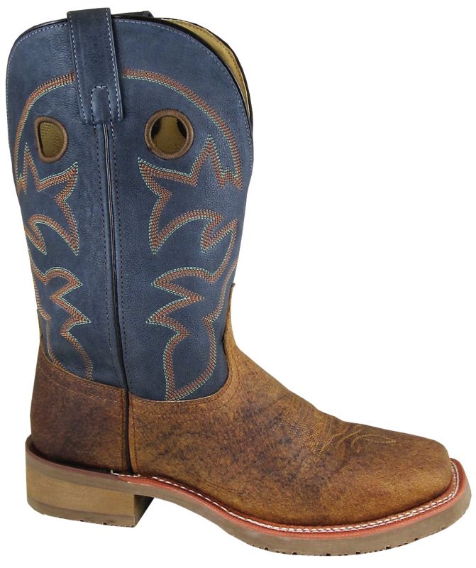 Smoky Mens Parker Square Toe Boots 10.5EE