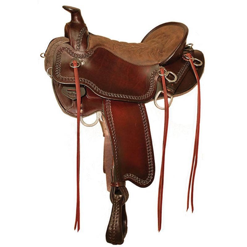 289-621-9111-14 Tucker Pine Ridge Mule Regular Tree Saddle 16.5in sku 289-621-9111-14