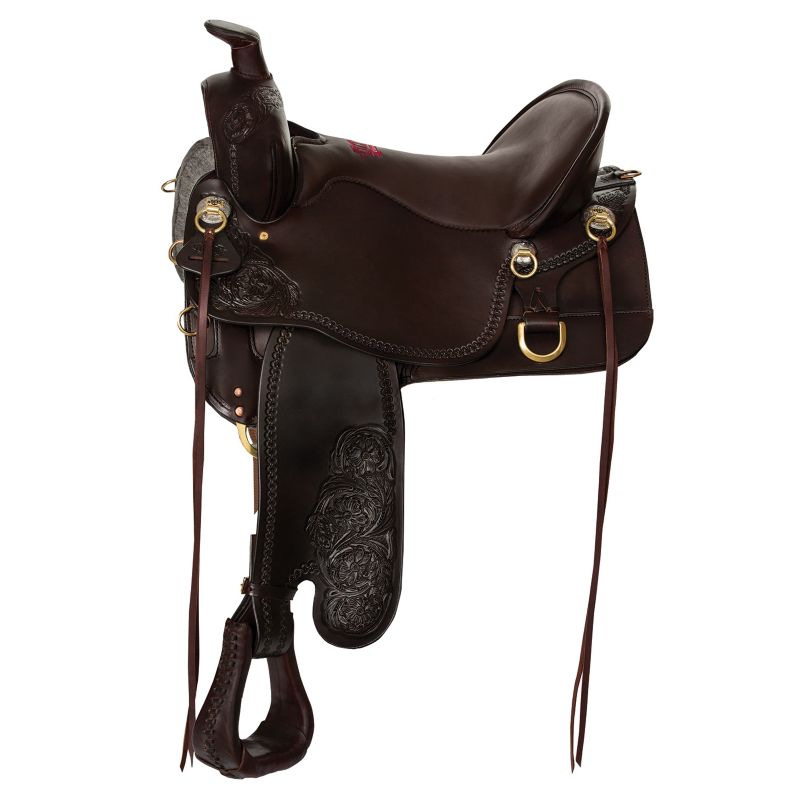 T60-621-9211-12 Tucker High Plains Wide Tree Saddle 16.5in sku T60-621-9211-12