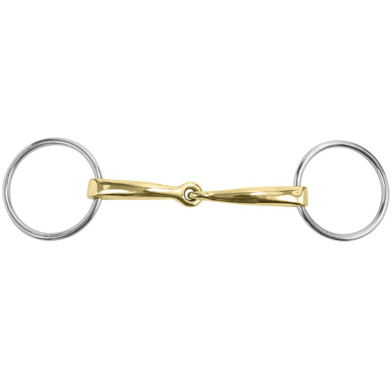 Sanft Curve Mouth Loose Ring Snaffle Bit 16mm 5