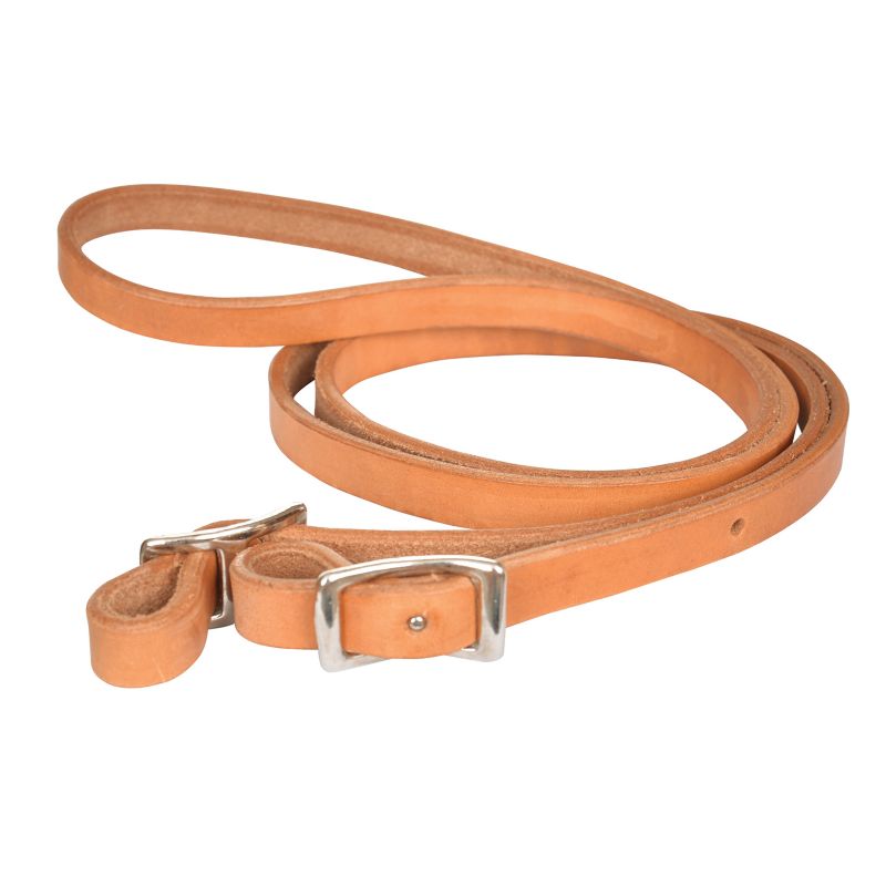 7351 Reinsman 5/8in x 6ft Pony Harness Leather Reins sku 7351