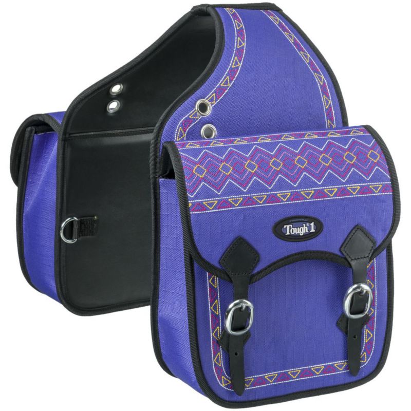 61-9750-10-0 Tough1 Embroidered Trail Bag Purple sku 61-9750-10-0