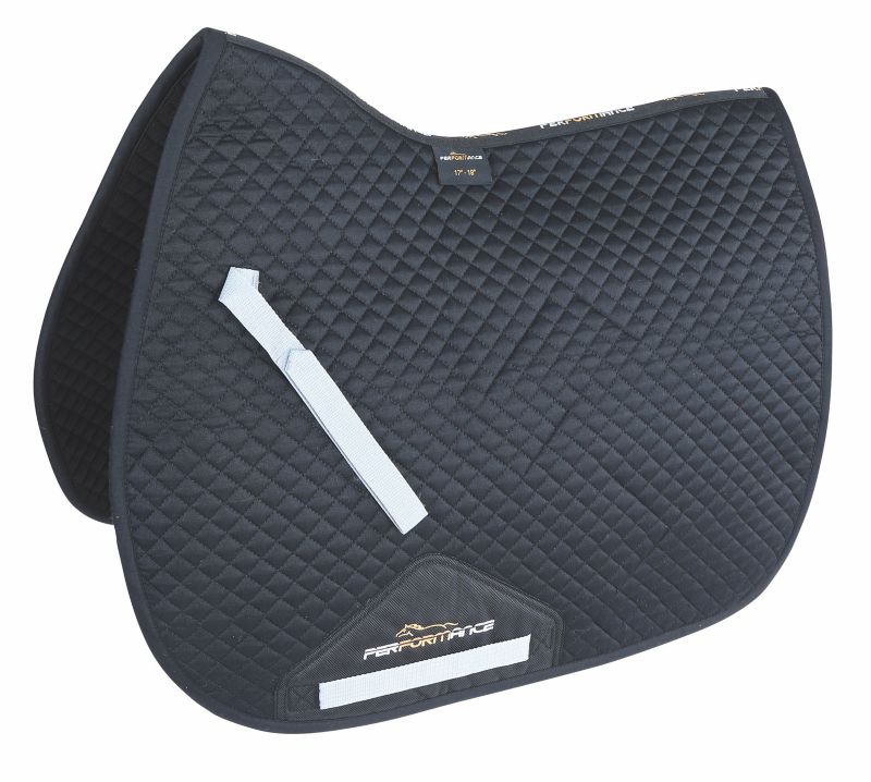 5268BLK15-16.5 Performance All Purpose Saddle Pad 15-16.5 Black sku 5268BLK15-16.5