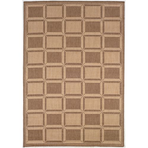 Recife Rug Cubic Field Nat-Cocoa