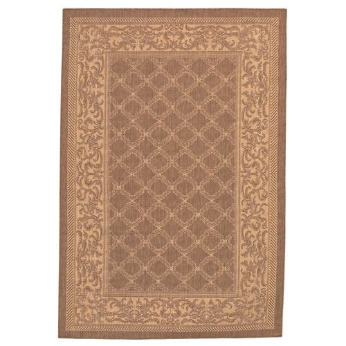 Recife Rug Garden Lattice Cocoa-Nat