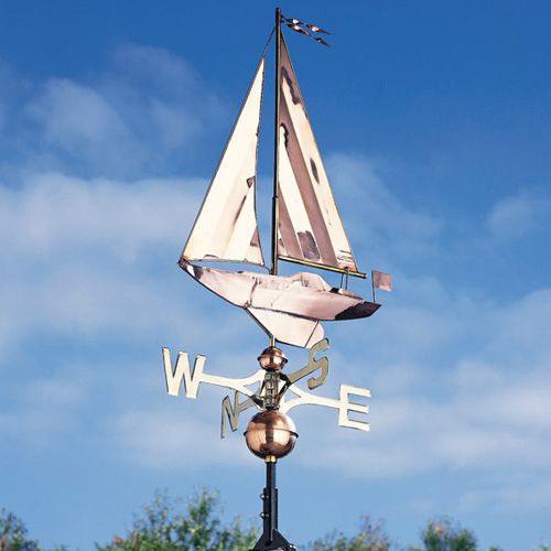Sailboat Weathervane