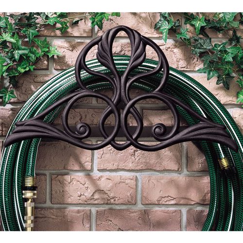 Black Victorian Hose Holder