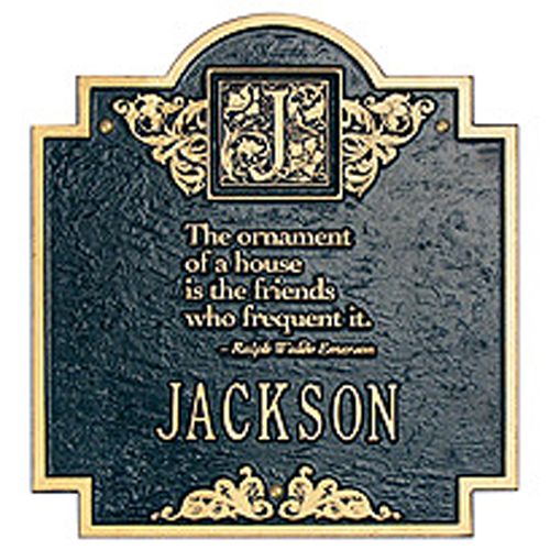 Emerson Plaque Antique Copper