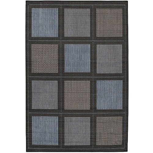 Recife Rug Summit Blue-Black