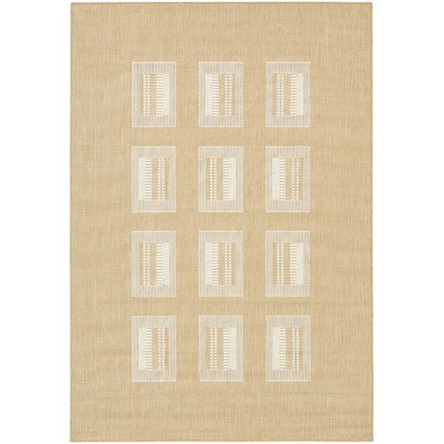 Recife Rug Teak Beige-White
