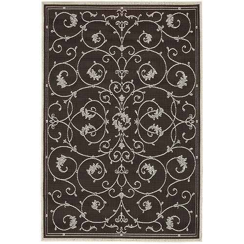 Recife Rug Veranda Black-White
