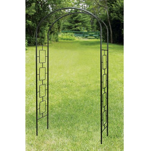 Achla Designs Modern Iron Arch Arbor