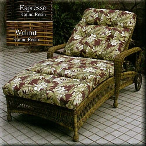Barbados Double Adjustable Chaise Lounge Expresso Best Price