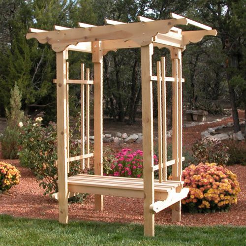 Traditional Arbor Bench
