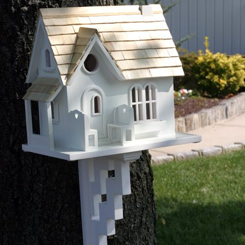 Home Bazaar Cozy Cottage Birdhouse w/Brackets