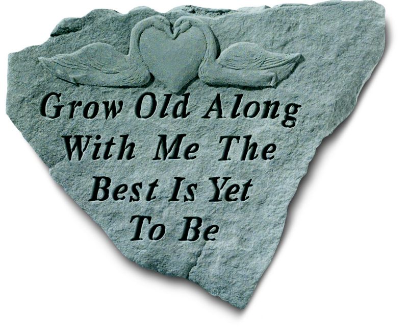 Stepping Stone- Grow old along with me