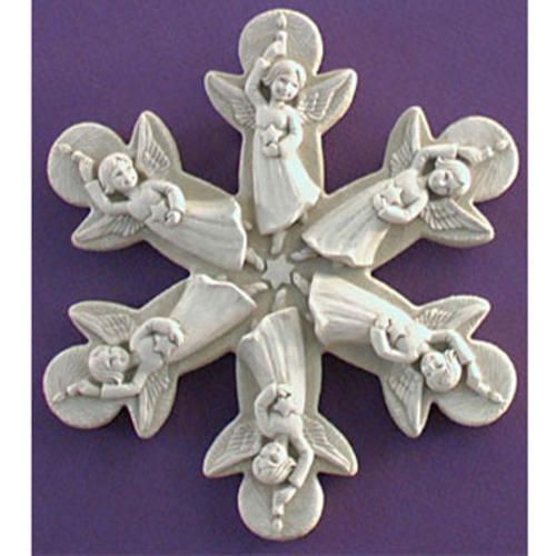 Angel Snowflake Plaque