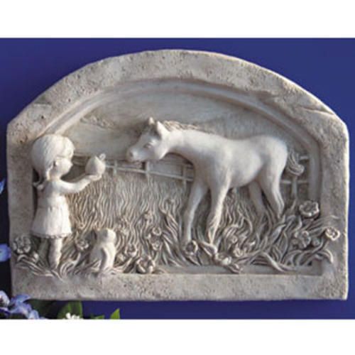 New Found Friends Horse Plaque