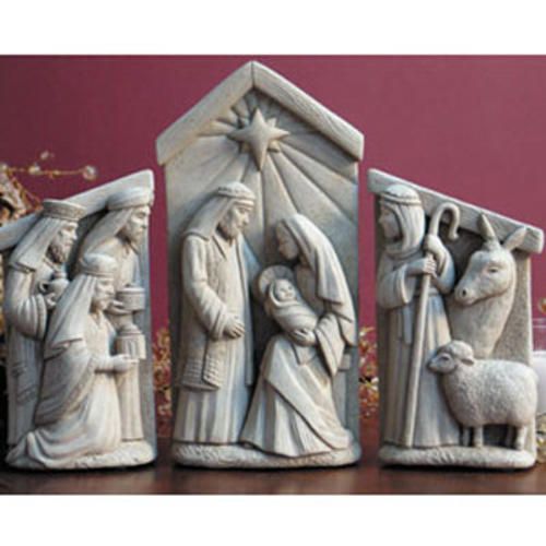 Nativity Set Plaque