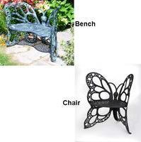 Butterfly Bench - Cast Aluminum Antique Best Price
