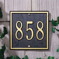 Whitehall Square Petite Wall Plaque