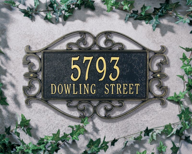 Whitehall Lewis Fretwork Plaque